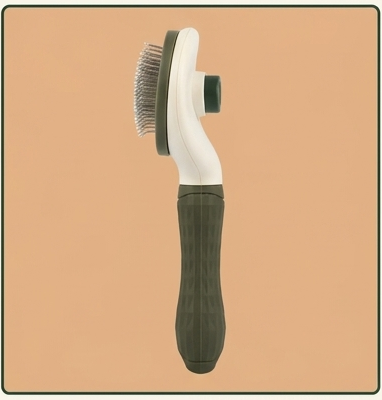 Sanctuary Co. Self-Cleaning Deshedding Brush